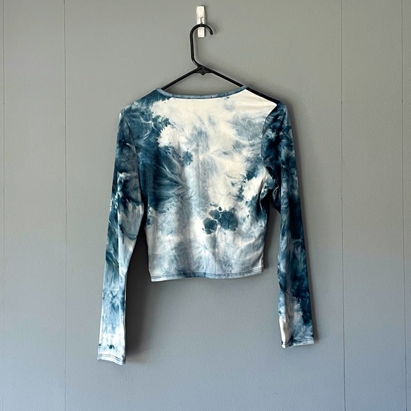 Blue Long Sleeve Tee Shirt - Picture 2 of 3